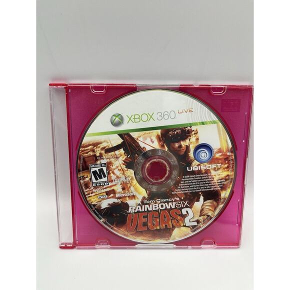 Tom Clancy's Rainbow Six: Vegas 2 - Microsoft Xbox 360 Video Game - Disc Only - Picture 1 of 4